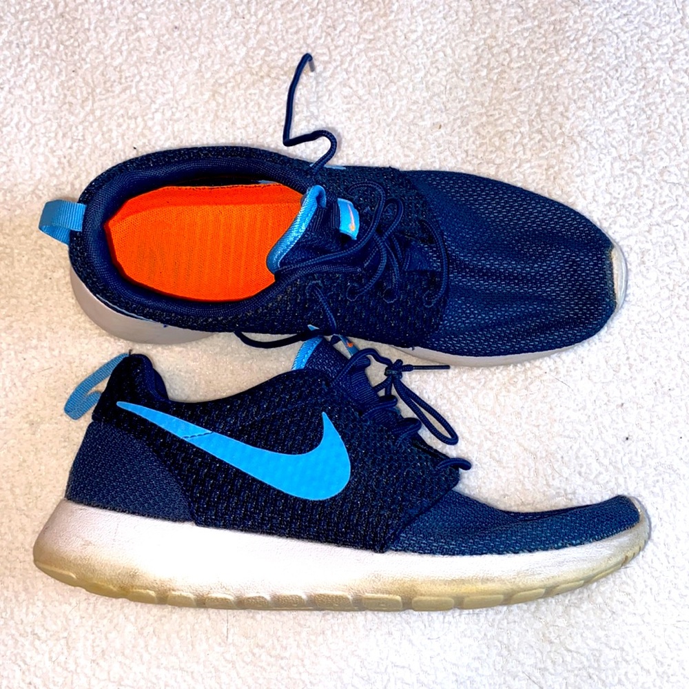 Nike Roshe Runs Navy/Teal/Black/Orange